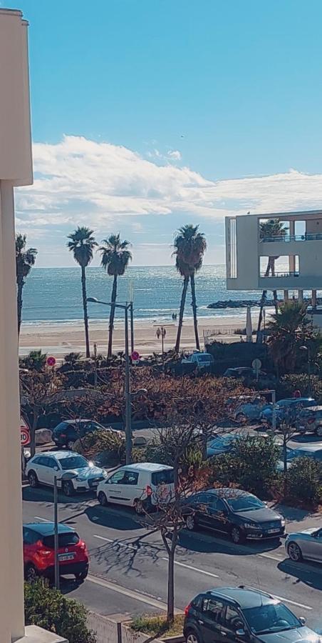 Charmant T2 Les Plages Dorees Vue Mer + Parking Sète Eksteriør bilde